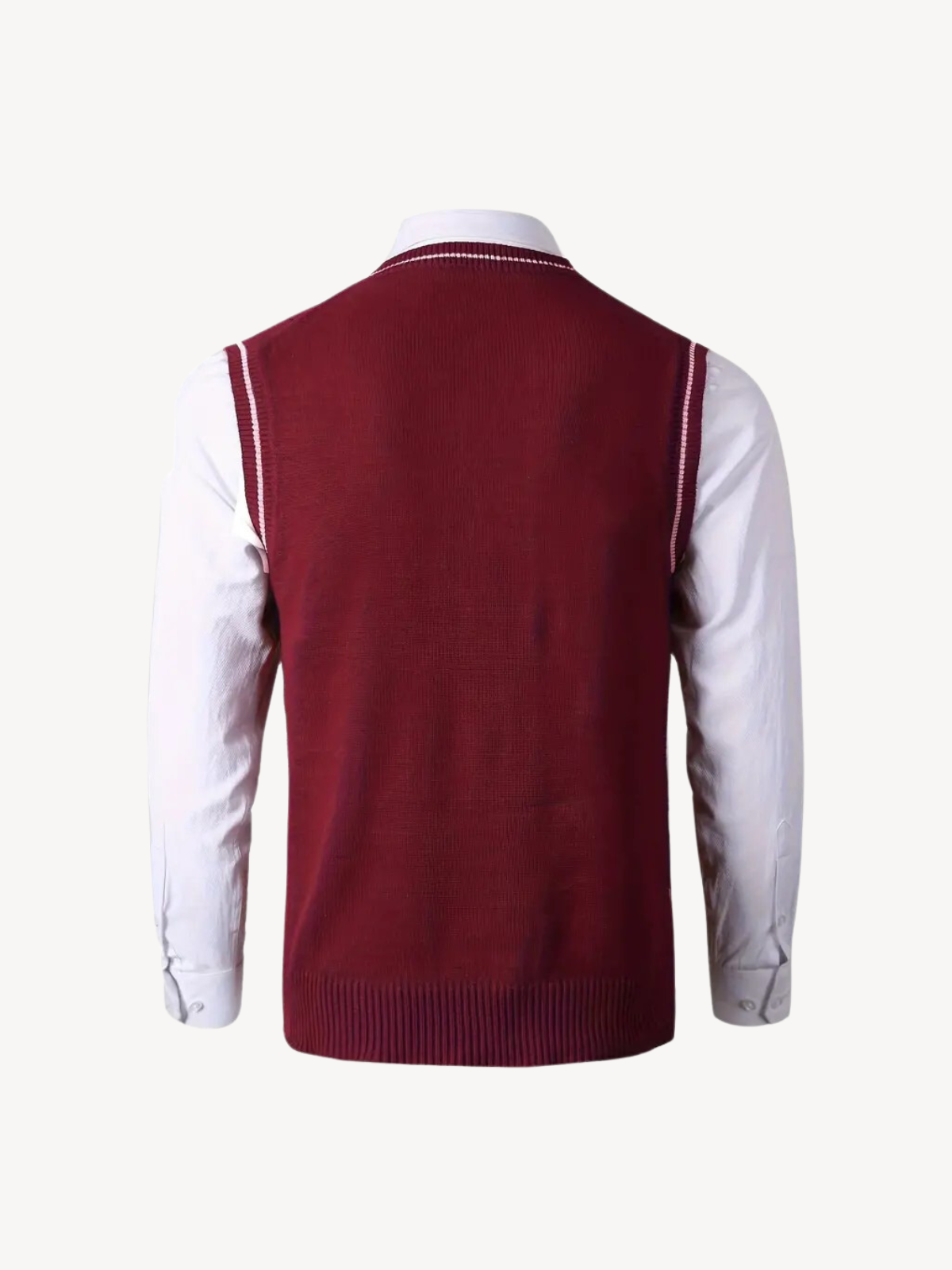 EUSTACHIO - GILET DI MAGLIA INTRECCIATA